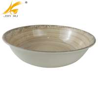 100% melamine bowl wholesale A5 high quality 7inch  two-tone melamine tableware